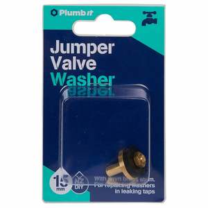 Parts Accessories: Plumb It Jumper Washer Brass 15mm