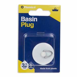 Plugs: Plumb It Sink Plug 32mm