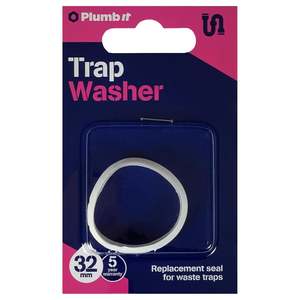 Traps Wastes Fittings: Plumb It Trap Washer Tapered 32mm