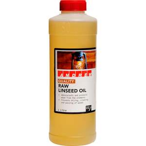 Andrew Raw Linseed Oil 1L Light Brown