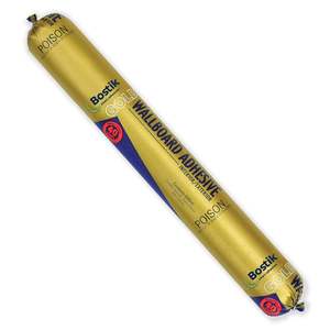 Adhesives: Bostik Wallboard Adhesive 600ml Gold