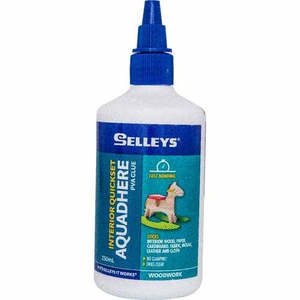 Adhesives: Selleys Aquadhere Quickset PVA Glue 250ml White