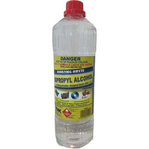 Cleaners Thinners Strippers: TMK Isopropyl Alcohol 1 litre Clear