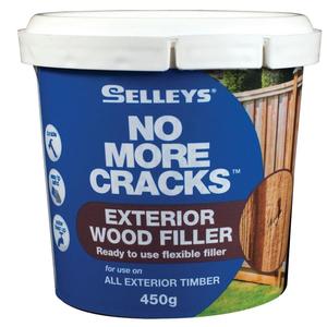 Fillers: Selleys No More Cracks Exterior Wood Filler 450g Pine