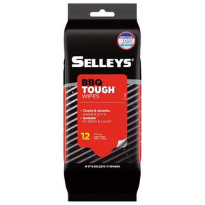 Selleys BBQ Tough Cleaning Wipes 250 x 300mm