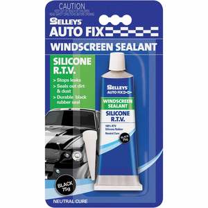Selleys Auto Fix Windscreen Sealant 75g Black