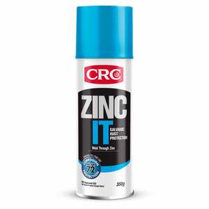 Car Cleaning: CRC Zinc It 350g Grey
