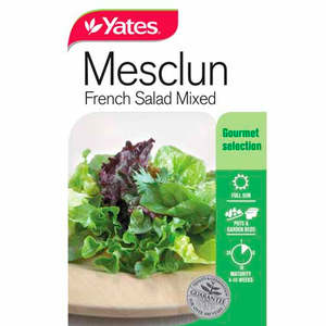 Yates Vegetable Seed Mesclun French Salad
