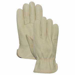 BELLINGHAM GLOVES Pigskin Leather Driver Work Gloves L