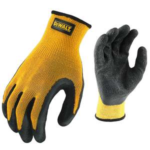 DeWalt Rubber Coated Gripper Gloves XL