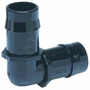 Handles Parts: Neta Barb Elbow 13mm Black