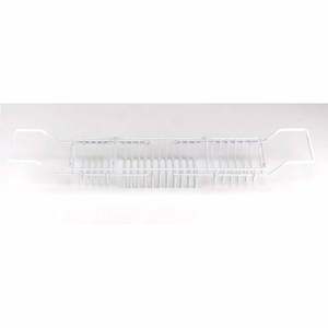 Mats Curtains: Nouveau Bath Caddy H: 85mm, W: 680-900mm, D: 140mm White