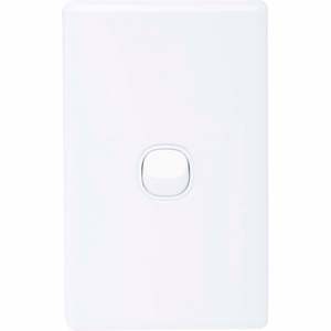 Switches Outlets: Goldair Switch Vertical Single White