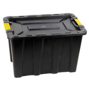 Number 8 Storage Box 55 litres Black