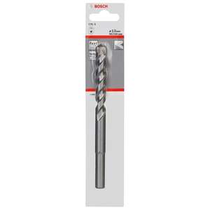 Drill Screwdriver Accessories: Bosch Silver Percussion Masonry Drill Bit 13 x 150mm