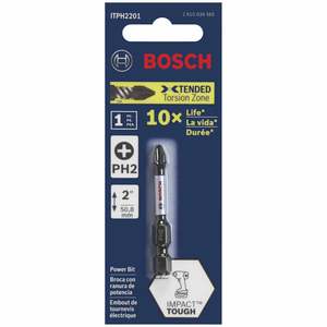 Bosch Impact Tough Phillips Screwdriver Bits