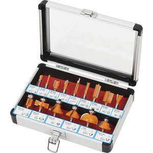 Jobmate Router Bit Set 15 Piece