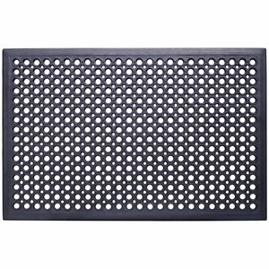 Mats Runners: Non-Branded Safety Cushion Anti-Fatigue Mat L:900mm, W:600mm Black