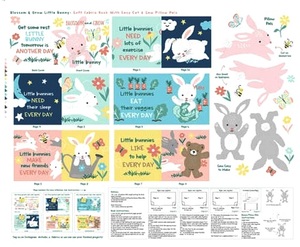 Products: Book Panel - Blossom & Grow - Katipatch Patchwork & Quilting Boutique