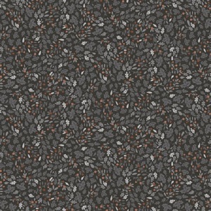 Products: Hedgerow Foliage Charcoal - Katipatch Patchwork & Quilting Boutique