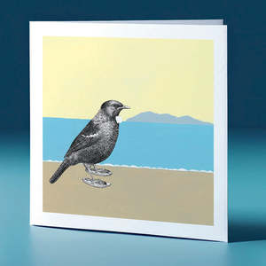 Jandals Tui Surfs Up Greeting Card