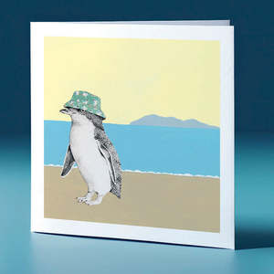 Bucket Hat Korora Surfs Up Greeting Card
