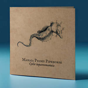 Greeting Cards: Manaia Pygmy Pipehorse Critter Greeting Card
