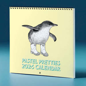 Pastel Pretties 2026 Calendar