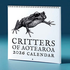 Art Prints: Critters of Aotearoa Calendar