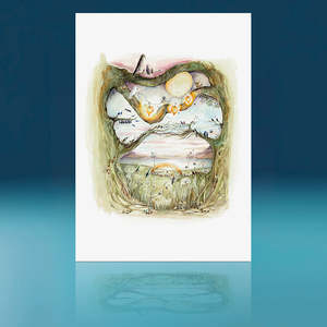 Moonlit Meadow Art Print