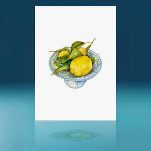 Art Prints 2: Winter Lemons Art Print