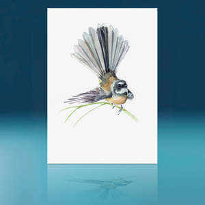 Piwakawaka #2 Art Print