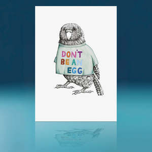 Art Prints 2: T-Shirt Kakapo Art Print
