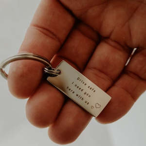Keyrings 1: Drive Safe Keyring