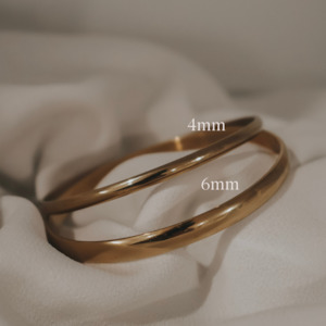 Bracelets: Mixed Size 2 Bangle Bundle