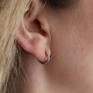 Hoop Earrings: Stainless Sleepers