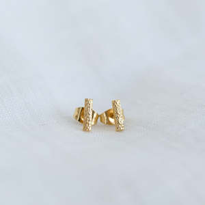 Bar Stud Earrings