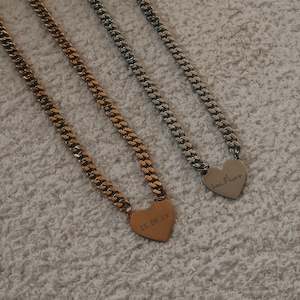 Personalised Statement Heart Necklace