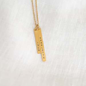 Personalised Add Ons: Individual vertical bar