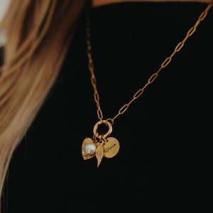 All Personalised Jewellery: Full Charm Holder Necklace