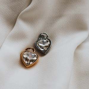 CZ Heart Pendant only