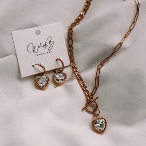 CZ Statement Heart Bundle