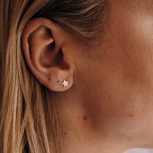 Rose Gold Collection: Star Studs