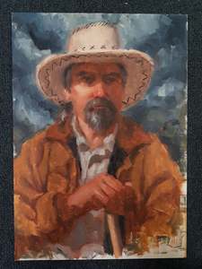 Painting: Giddey Up Cowboy Ross