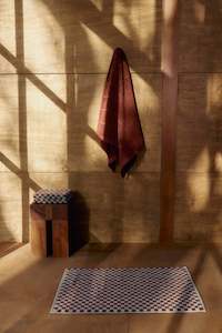 Baina: Beppu Bath Mat ~ Cement & Rhus