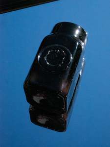 Handblown Glass Candle ~ Tubereuse Noir