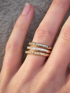 Alexandra Dodds: Atlas Ring ~ Gold & Diamonds
