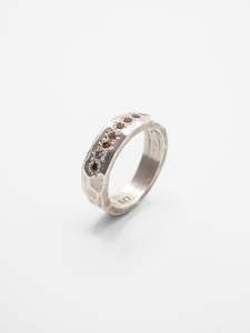 Camille Paloma Walton: Medium Band ~ Peaches & Blue