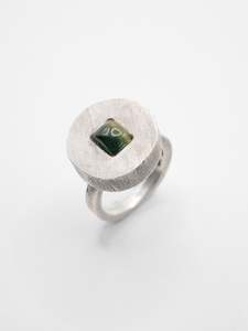 Sugarloaf Ring ~ Silver & Sapphire