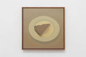 Rhubarb Cake with Custard